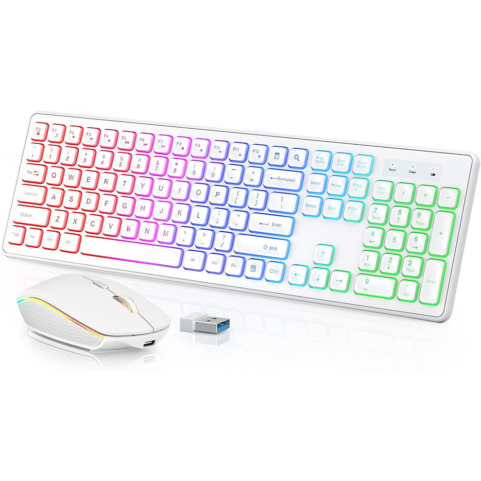 Backlit Wireless Keyboard and  - Gaming Keyboard And Mouse Set ulasan dan harga